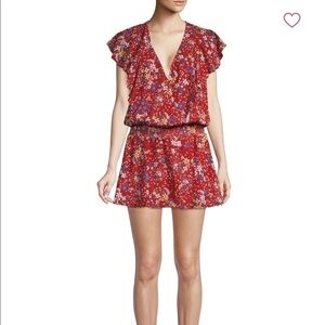 Parker Scilla Smocked Dress size Medium